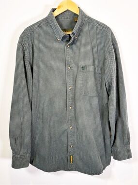 Timberland Loose Cotton Button Down Shirt